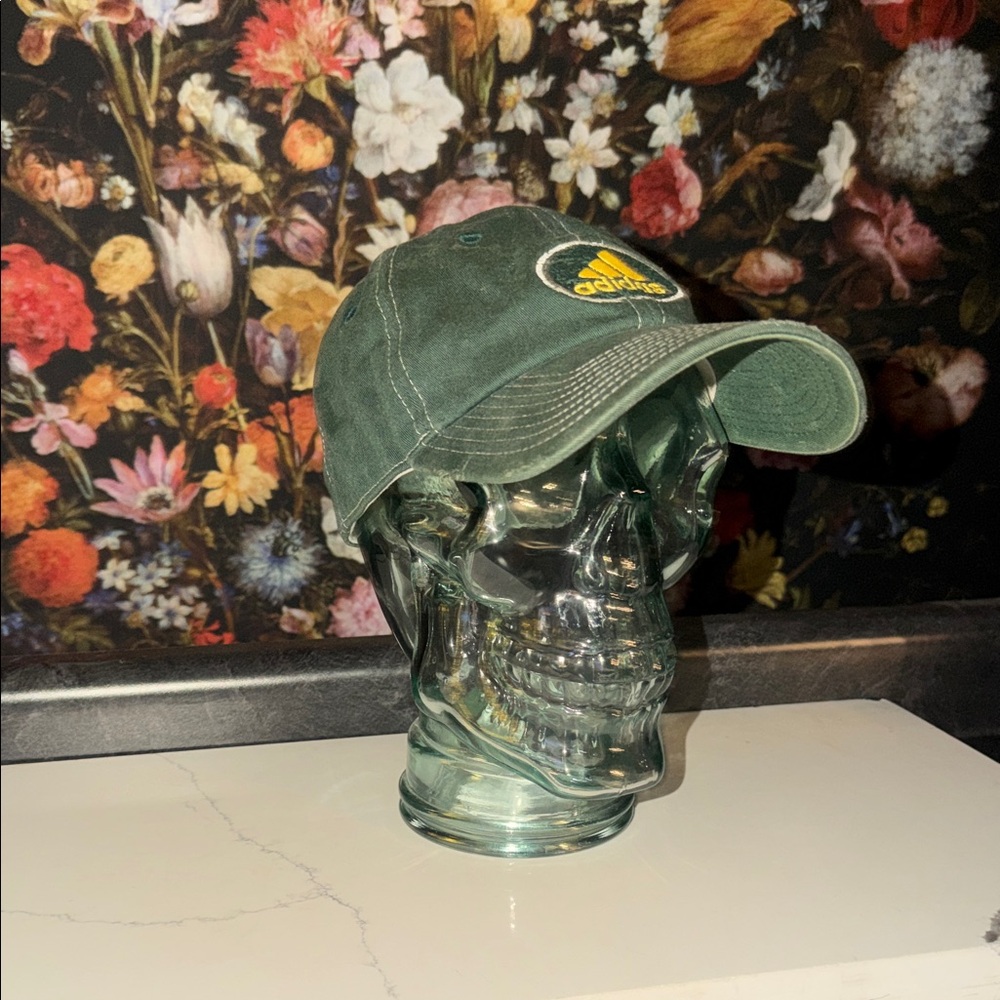 Adidas Dark Green Cap with Logo